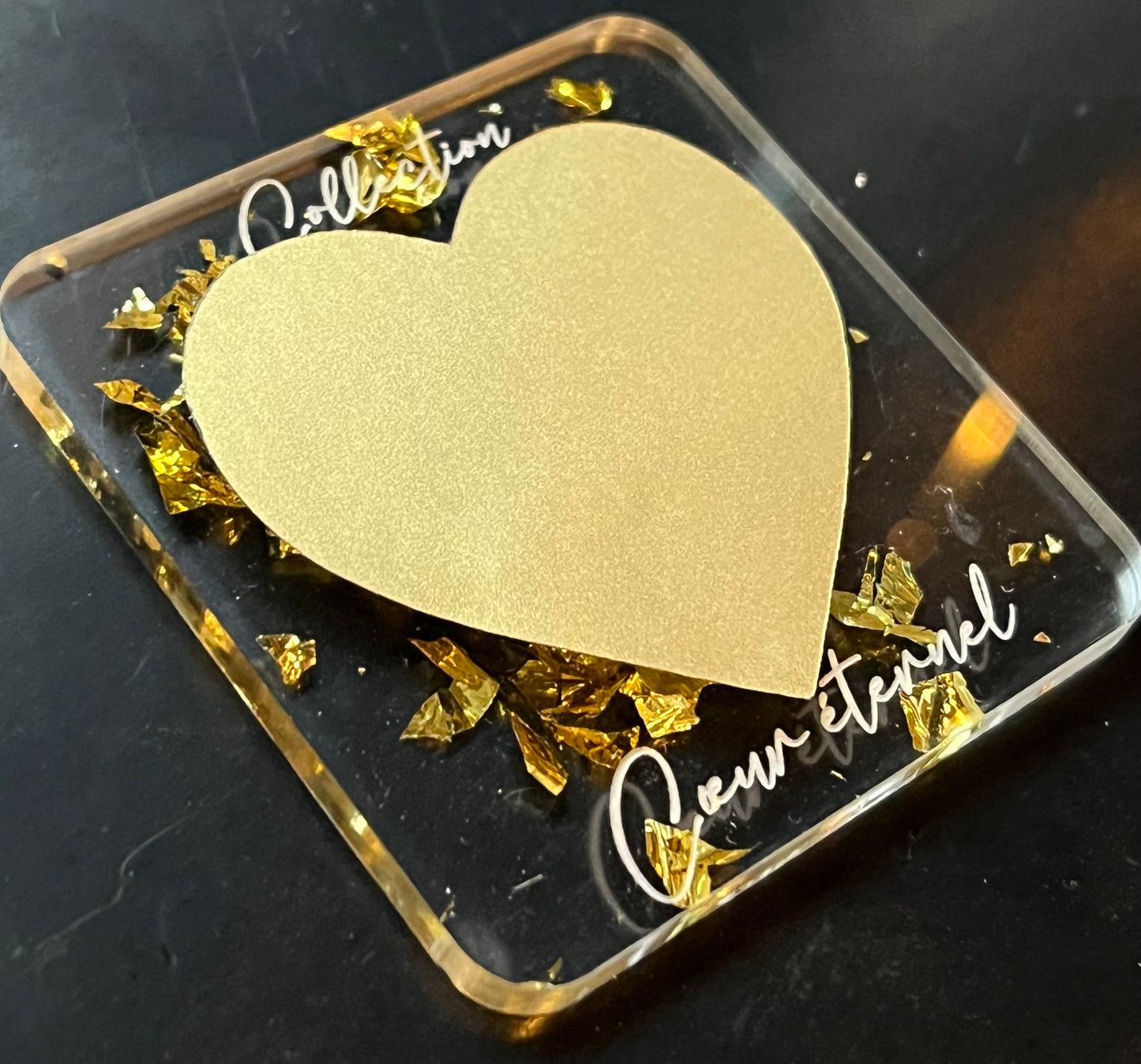 Coeur en laiton "Veux tu m'épouser?"